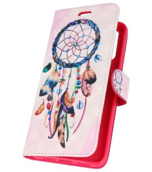 Dromenvanger Bookstyle Hoesje voor Huawei P20