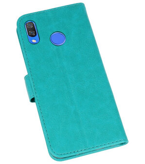 Groen Bookstyle Wallet Cases Hoesje voor Huawei Nova 3