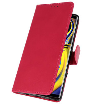 Roze Bookstyle Wallet Cases Hoesje voor Samsung Galaxy Note 9 