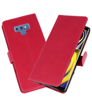 Roze Bookstyle Wallet Cases Hoesje voor Samsung Galaxy Note 9 