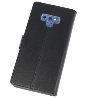 Zwart Wallet Cases Hoesje voor Samsung Galaxy Note 9