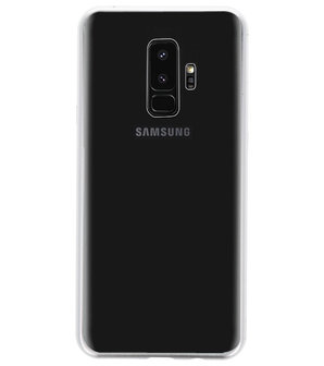 Zilver - Transparant Magnetisch Back Cover Galaxy S9 Plus