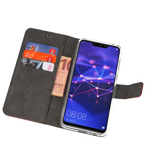 Wallet Cases Hoesje voor Huawei Mate 20 Lite Bruin