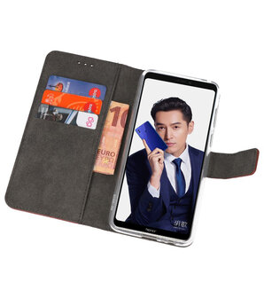 Wallet Cases Hoesje voor Huawei Note 10 Bruin