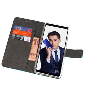 Wallet Cases Hoesje voor Huawei Note 10 Blauw