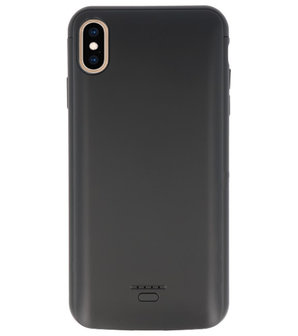 Battery Case voor iPhone XS Max 5000 mAh Zwart