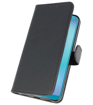 Bookstyle Wallet Cases Hoesje voor Samsung Galaxy A6s Zwart