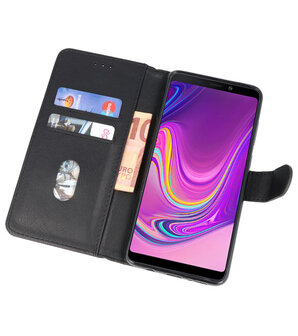 Bookstyle Wallet Cases Hoesje voor Samsung Galaxy A9 2018 Zwart