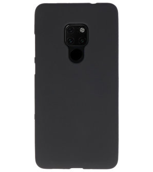 Color TPU Hoesje voor Huawei Mate 20 Zwart