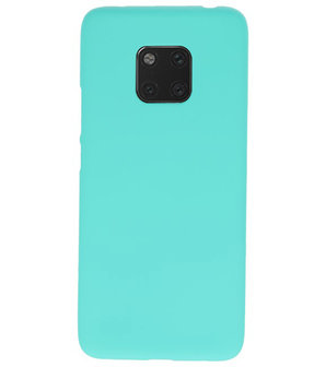 Color TPU Hoesje voor Huawei Mate 20 Pro Turquoise