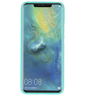 Color TPU Hoesje voor Huawei Mate 20 Pro Turquoise