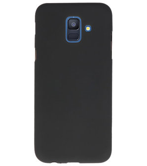 Color TPU Hoesje voor Samsung Galaxy A6 2018 Zwart