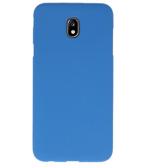 Color TPU Hoesje voor Samsung Galaxy J7 2018 Navy