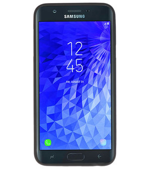 Color TPU Hoesje voor Samsung Galaxy J7 2018 Zwart