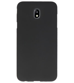 Color TPU Hoesje voor Samsung Galaxy J7 2018 Zwart