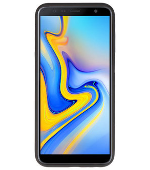 Color TPU Hoesje voor Samsung Galaxy J6 Plus Zwart