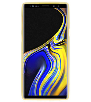 Color TPU Hoesje voor Samsung Galaxy Note 9 Geel