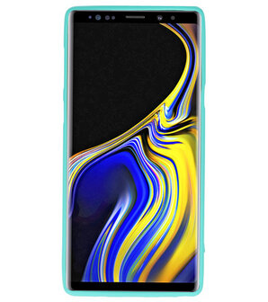 Color TPU Hoesje voor Samsung Galaxy Note 9 Turquoise