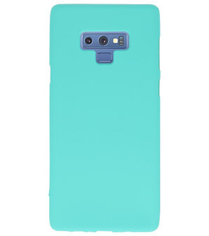 Color TPU Hoesje voor Samsung Galaxy Note 9 Turquoise