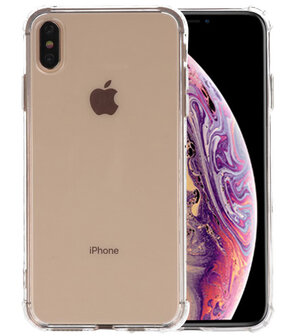 Schokbestendig transparant TPU hoesje voor iPhone XS Max