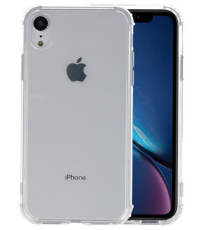 Schokbestendig TPU hoesje voor iPhone XR Transparant