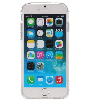 Schokbestendig TPU hoesje voor iPhone 6 Transparant