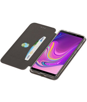 Slim Folio Case voor Samsung Galaxy A9 2018 Grijs