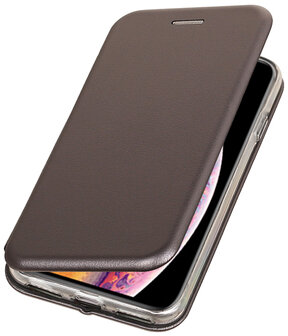 Slim Folio Case voor iPhone XS Max Grijs