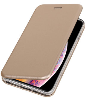 Slim Folio Case voor iPhone XS Max Goud