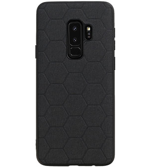 Hexagon Hard Case voor Samsung Galaxy S9 Plus Zwart