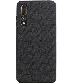 Hexagon Hard Case voor Huawei P20 Pro Zwart
