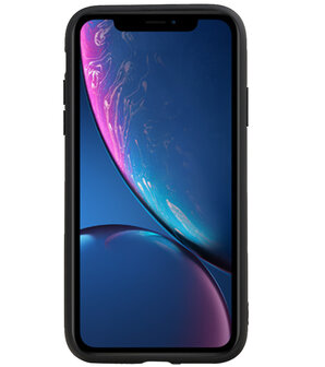 Hexagon Hard Case voor iPhone XR Bruin