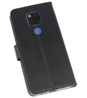 Wallet Cases Hoesje voor Huawei Mate 20 X Zwart