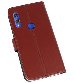 Wallet Cases Hoesje voor Huawei Note 10 Bruin