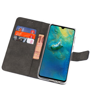 Wallet Cases Hoesje voor Huawei Mate 20 Navy