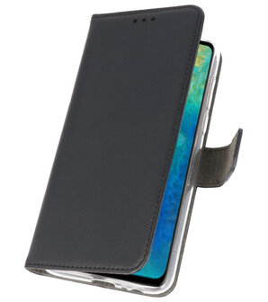 Wallet Cases Hoesje voor Huawei Mate 20 Zwart