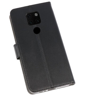 Wallet Cases Hoesje voor Huawei Mate 20 Zwart