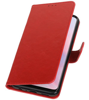 Hoesje voor Huawei Y9 2019 Pull-Up Booktype Rood