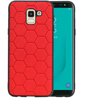 Samsung Galaxy J6 Hard Case Hexagon