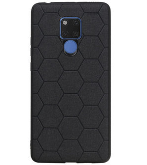 Hexagon Hard Case voor Huawei Mate 20 X Zwart