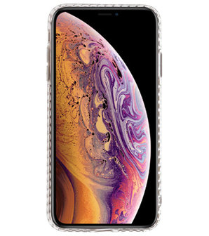 Transparant Geometric Style Siliconen Hoesjes voor iPhone XS Max