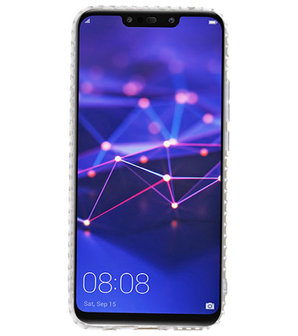 Transparant Geometric Style Siliconen Hoesjes voor Huawei Mate 20 Lite
