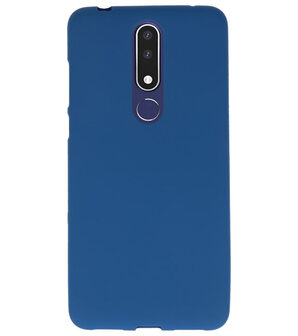 Navy Color TPU Hoesje voor Nokia 3.1 Plus