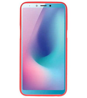 Rood Color TPU Hoesje voor Samsung Galaxy A6s