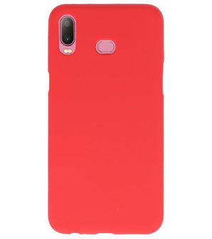 Rood Color TPU Hoesje voor Samsung Galaxy A6s