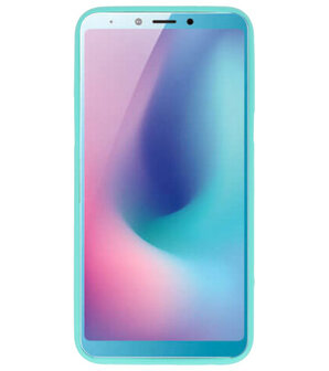 Turquoise Color TPU Hoesje voor Samsung Galaxy A6s