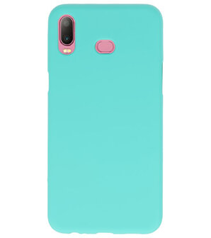 Turquoise Color TPU Hoesje voor Samsung Galaxy A6s
