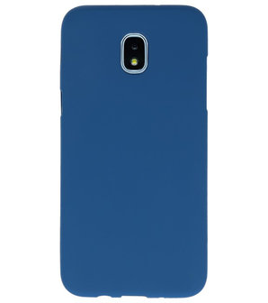 Navy Color TPU Hoesje voor Samsung Galaxy J3 2018