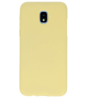 Goud Color TPU Hoesje voor Samsung Galaxy J3 2018