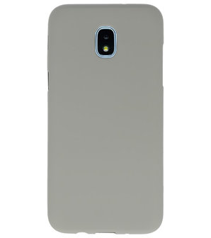 Grijs Color TPU Hoesje voor Samsung Galaxy J3 2018